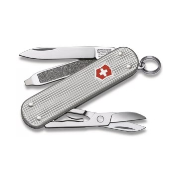 Victorinox - Multifunktionales Taschenmesser CLASSIC ALOX 5,8 cm/5 Funktionen silbern