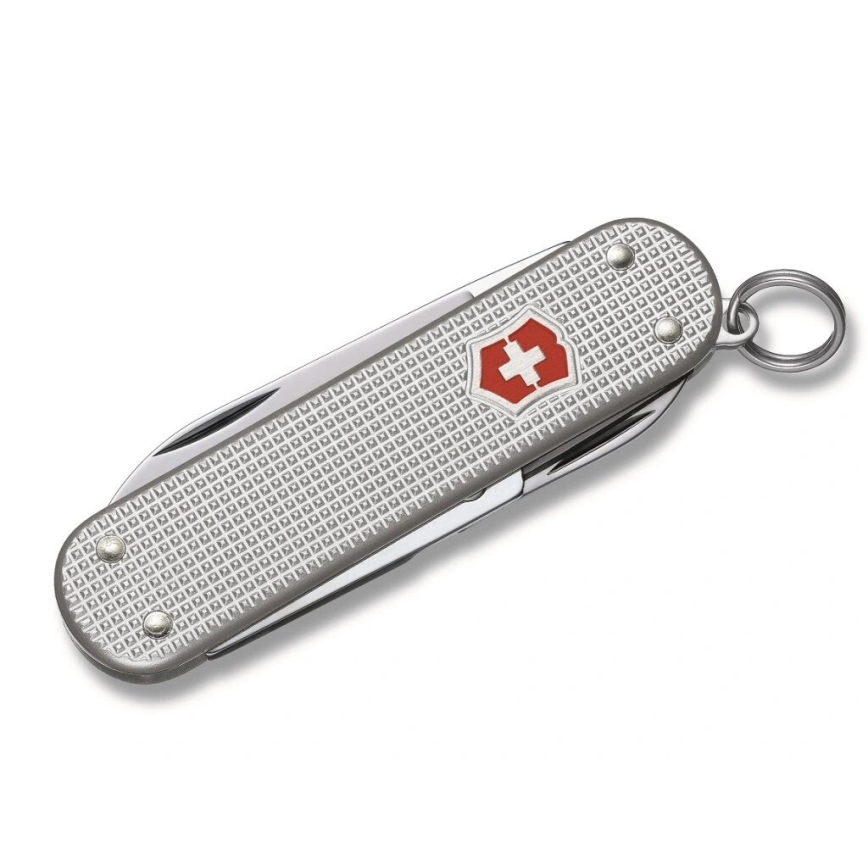 Victorinox - Multifunktionales Taschenmesser CLASSIC ALOX 5,8 cm/5 Funktionen silbern