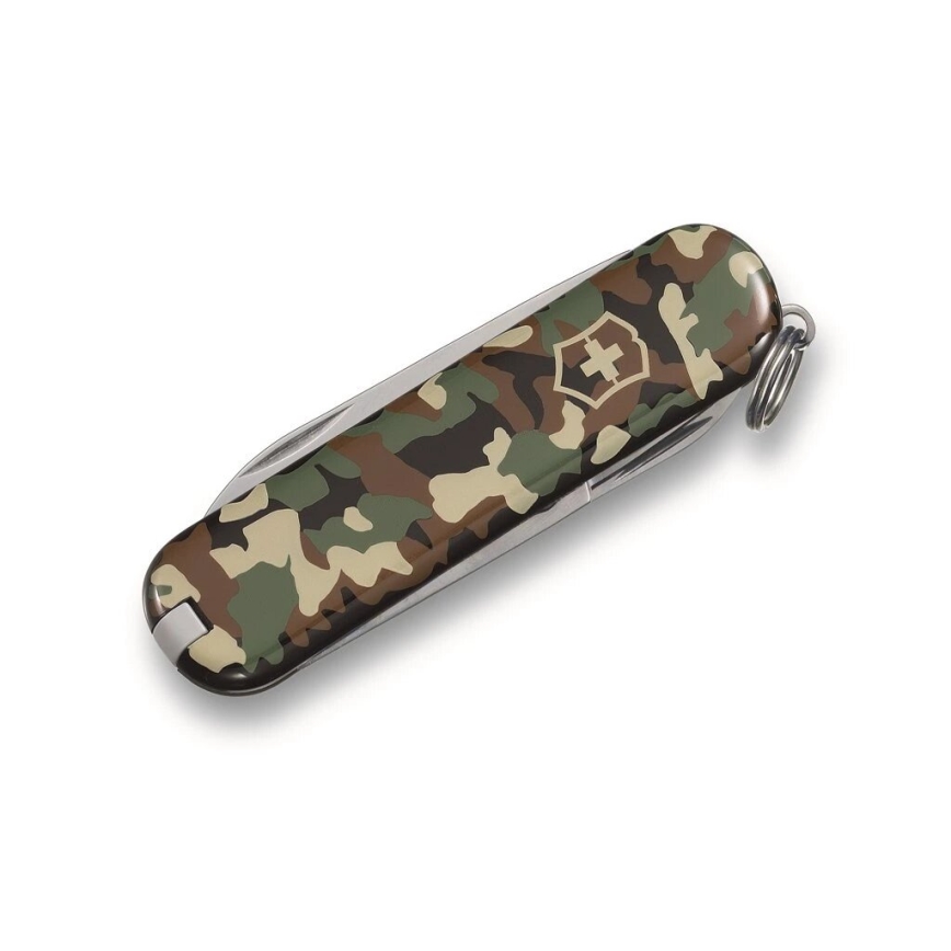 Victorinox - Multifunktionales Taschenmesser CLASSIC SD 5,8 cm/7 Funktionen Camouflage