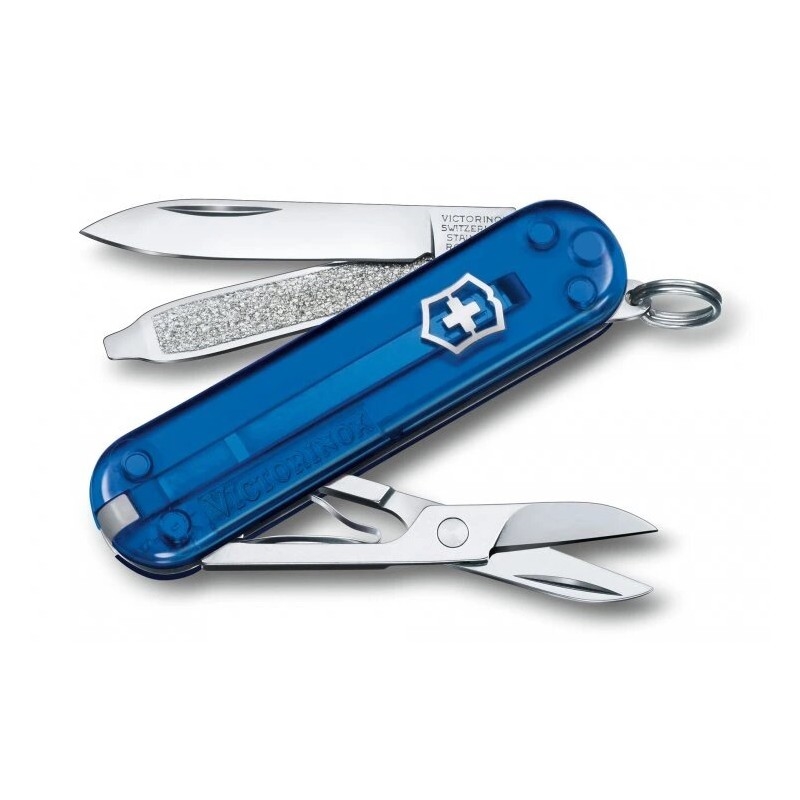 Victorinox - Multifunktionales Taschenmesser CLASSIC SD 5,8 cm/7 Funktionen dunkelblau