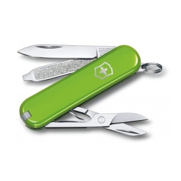 Victorinox - Multifunktionales Taschenmesser CLASSIC SD 5,8 cm/7 Funktionen grün