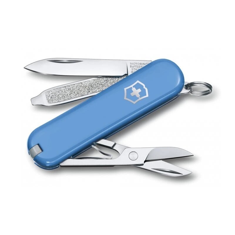 Victorinox - Multifunktionales Taschenmesser CLASSIC SD 5,8 cm/7 Funktionen hellblau
