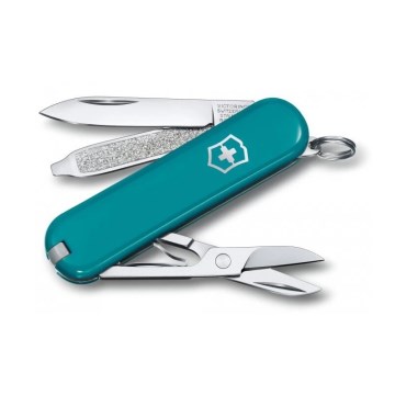 Victorinox - Multifunktionales Taschenmesser CLASSIC SD 5,8 cm/7 Funktionen türkisfarben