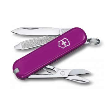 Victorinox - Multifunktionales Taschenmesser CLASSIC SD 5,8 cm/7 Funktionen violett
