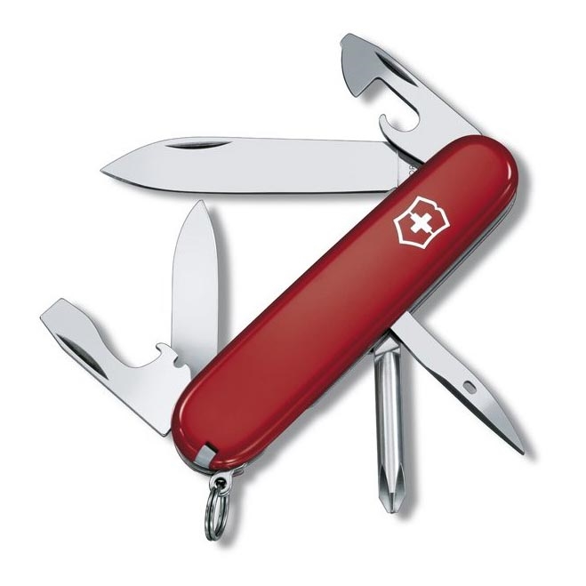 Victorinox - Multifunktionelles Taschenmesser 9,1 cm/12 Funktionen rot