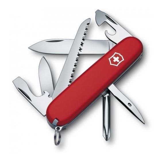 Victorinox - Multifunktionelles Taschenmesser 9,1 cm/13 Funktionen rot