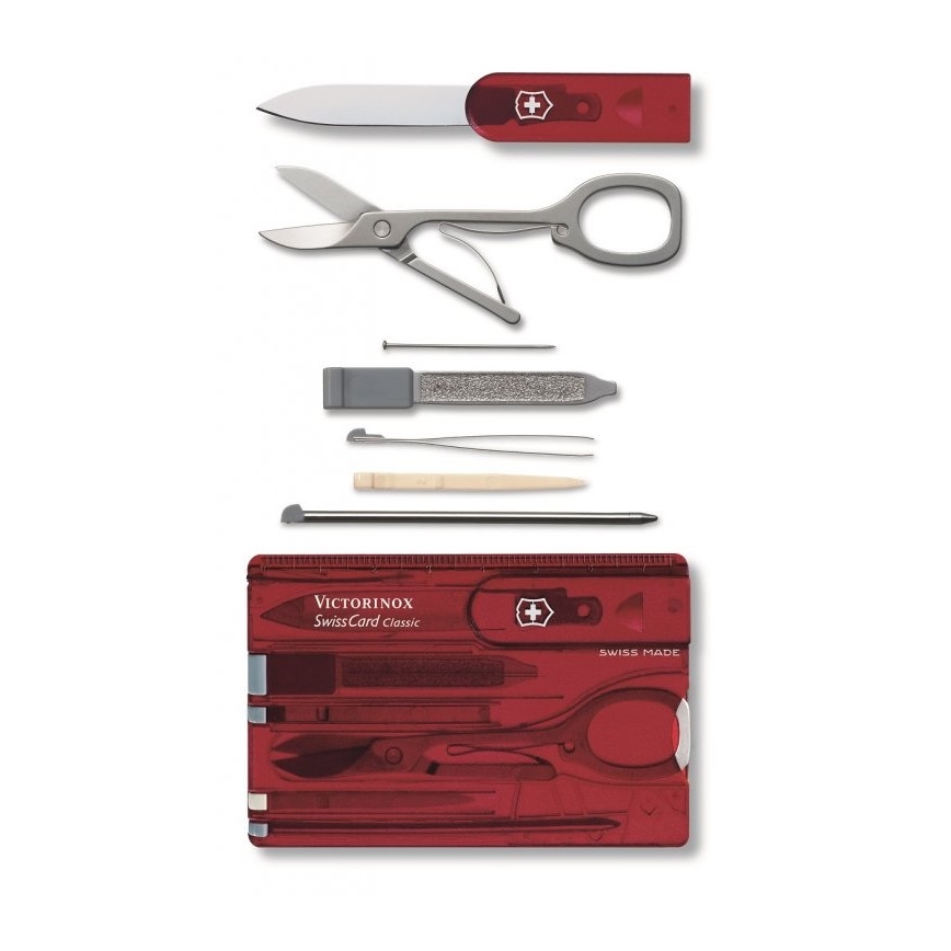 Victorinox - Multifunktionsset 10 Funktionen rot