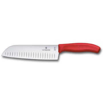 Victorinox - Santoku-Küchenmesser SWISS CLASSIC 17 cm rot