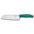 Victorinox - Santoku-Küchenmesser SWISS CLASSIC 17 cm türkis