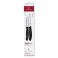 Victorinox - Set mit 2 Gemüsemessern SWISS CLASSIC, schwarz