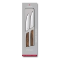 Victorinox - Steakmesserset SWISS MODERN 12 cm, 2 Stück, Walnuss