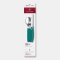 Victorinox - SWISS CLASSIC Picknick-Besteckset, 3-teilig, türkis