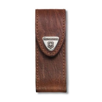 Victorinox - Taschenmesser-Etui aus Leder 9,1 cm braun