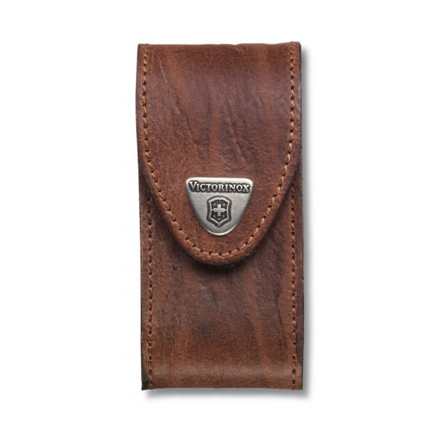 Victorinox - Taschenmesser-Etui aus Leder 9,1 cm braun
