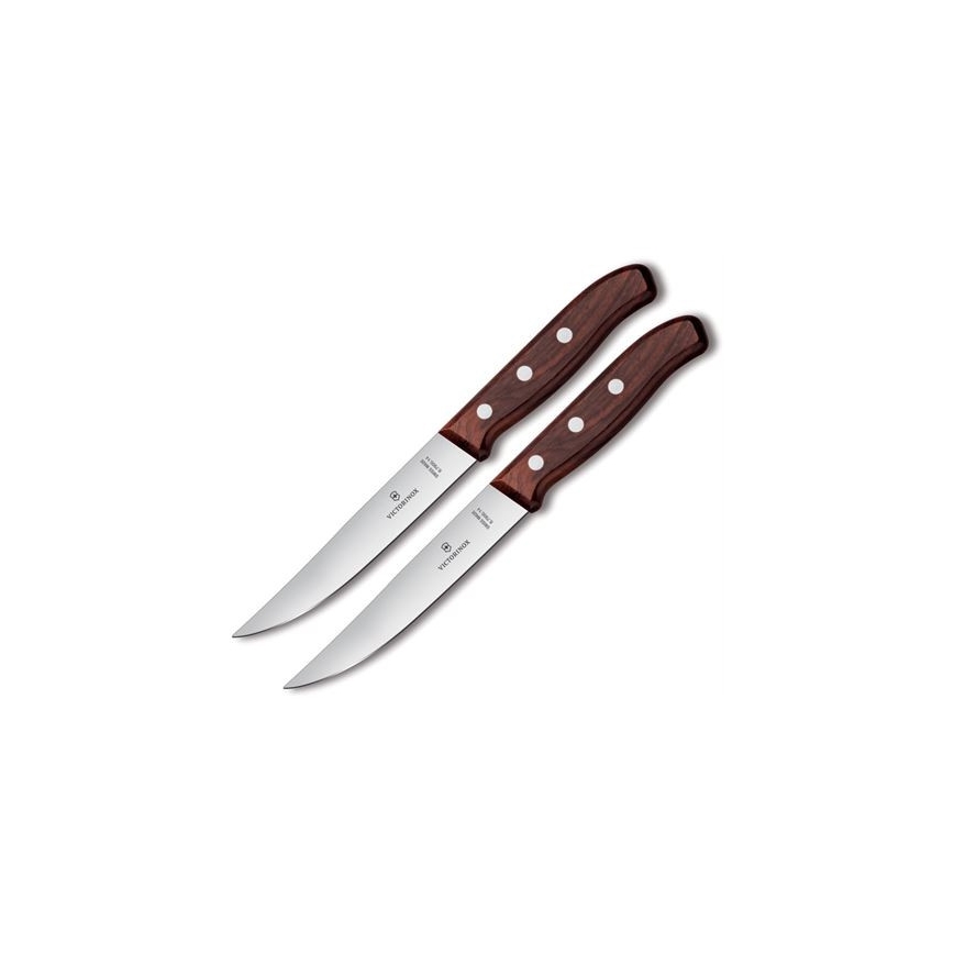 Victorinox - WOOD Steakmesser-Set, 14 cm, 2 Stück, Ahorn