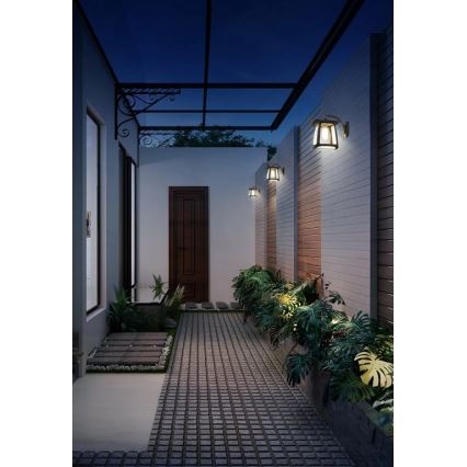 Viking - LED, dimmbare Solar-Wandleuchte LED/2W/3,7V IP54 4000K 2000 mAh