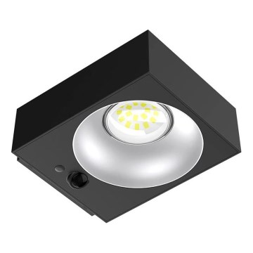 Viking - Dimmbare LED-Solar-Wandleuchte mit Sensor LED/2W/3,7V IP65 4000K 2000 mAh