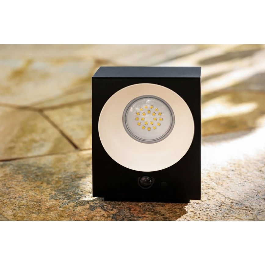 Viking - Dimmbare LED-Solar-Wandleuchte mit Sensor LED/2W/3,7V IP65 4000K 2000 mAh