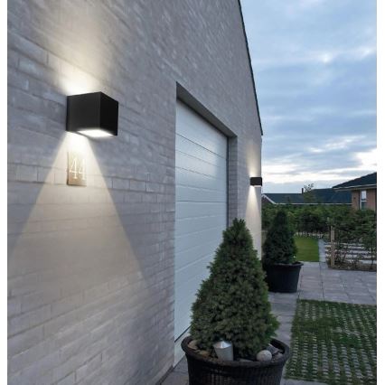 Viking - dimmbare LED-Solar-Wandleuchte LED/1W/3,7V IP54 4000K 2000 mAh