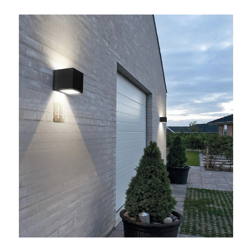 Viking - dimmbare LED-Solar-Wandleuchte LED/1W/3,7V IP54 4000K 2000 mAh