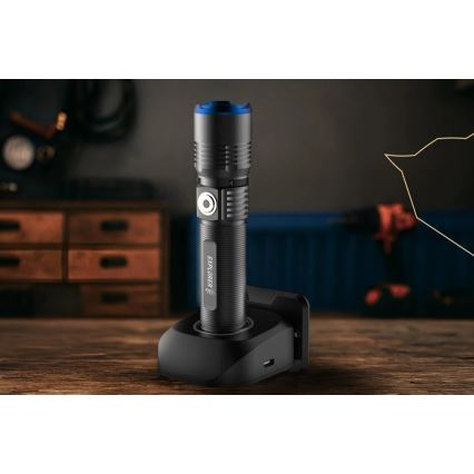 Viking - dimmbare, wiederaufladbare LED-Taschenlampe LED/5V IPX3 600 lm 2600 mAh