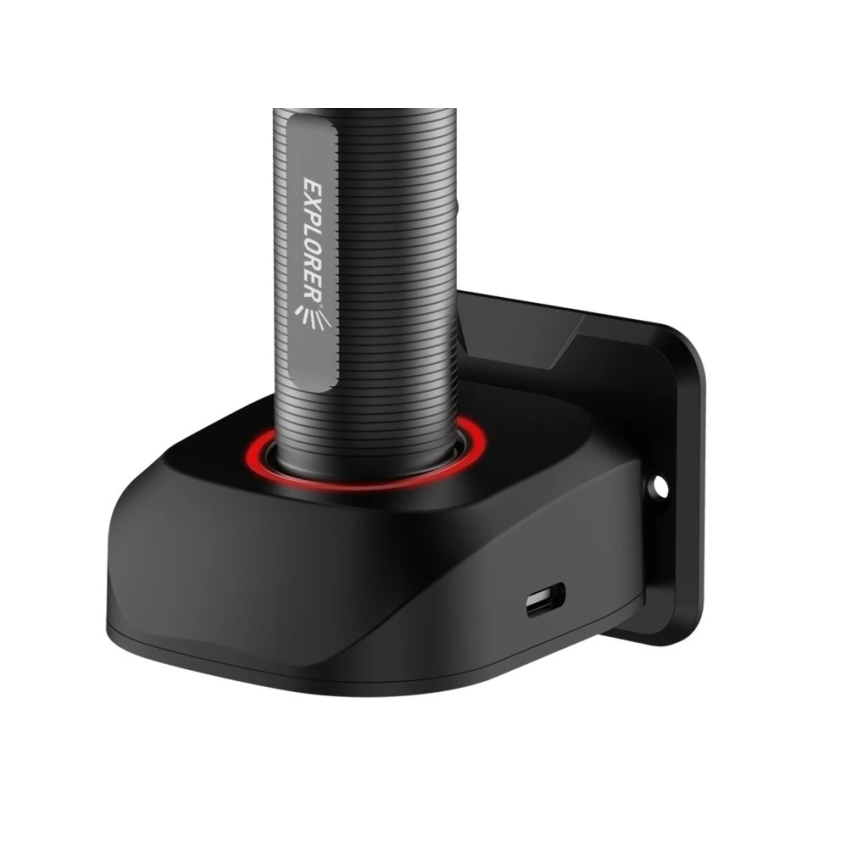 Viking - dimmbare, wiederaufladbare LED-Taschenlampe LED/5V IPX3 600 lm 2600 mAh