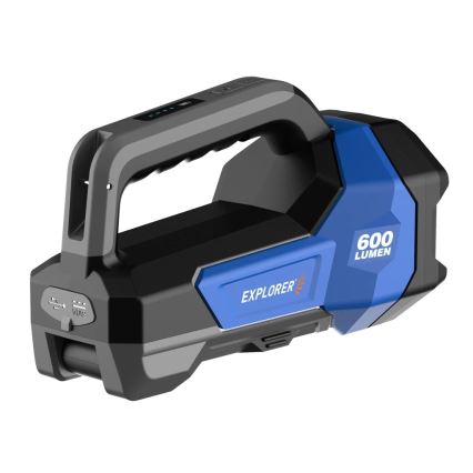 Viking - Dimmbare wiederaufladbare LED-Taschenlampe LED/5V IPX4 1000 lm 8000 mAh