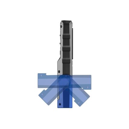 Viking - Dimmbare, wiederaufladbare LED-Taschenlampe LED/5V IPX6 400 lm 2200 mAh