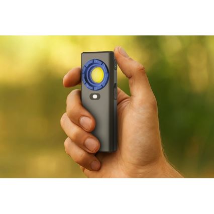 Viking - dimmbare, wiederaufladbare LED-Taschenlampe LED/5V IPX7 1200 lm 2000 mAh