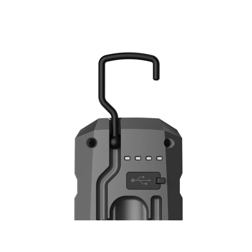 Viking - LED-dimmbare wiederaufladbare Taschenlampe LED/5V IPX6 600 lm 4000 mAh