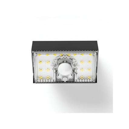 Viking - LED-Solar-Wandleuchte mit Sensor LED/3,7V IP54 3000/4000K 2000 mAh