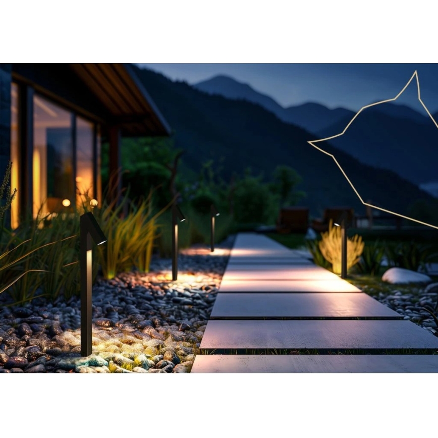 Viking - LED Solarlampe LED/1,4W/3,7V IP65 3000K