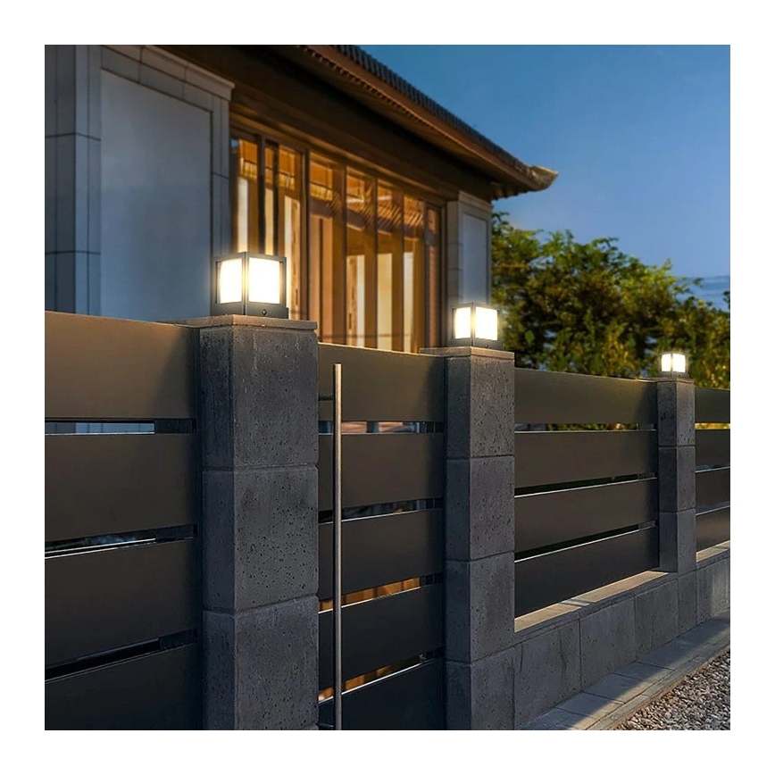 Viking - LED Solarlampe mit Sensor LED/1,4W/3,7V IP54 4000K 2000 mAh