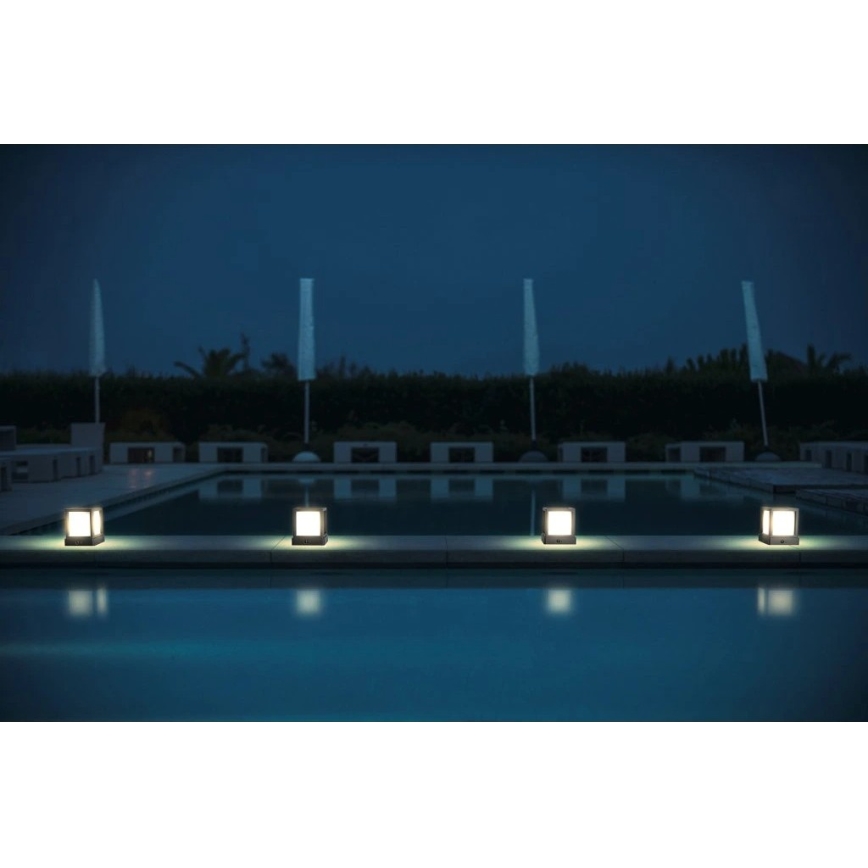 Viking - LED Solarlampe mit Sensor LED/1,4W/3,7V IP54 4000K 2000 mAh