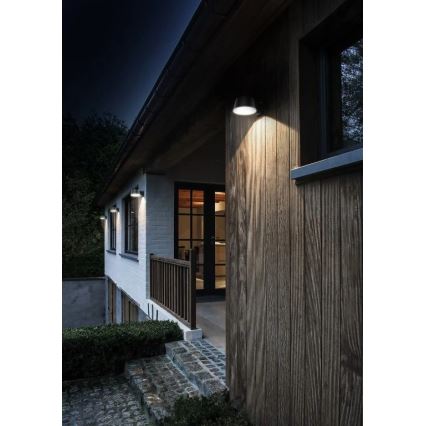 Viking - Dimmbare LED-Solar-Wandleuchte mit Sensor LED/1W/3,7V IP44 4000K 2000 mAh