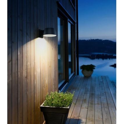 Viking - Dimmbare LED-Solar-Wandleuchte mit Sensor LED/1W/3,7V IP44 4000K 2000 mAh