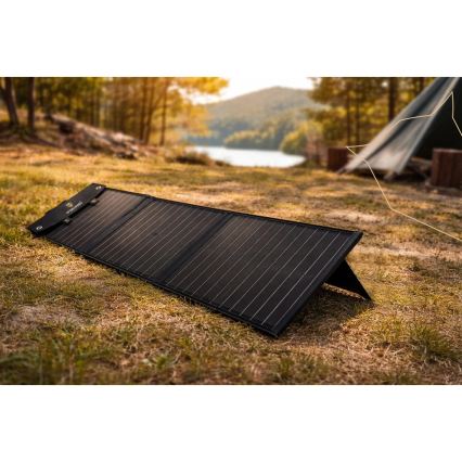 Viking - Solarpanel USB Power Delivery 60W/20V IPX4 schwarz