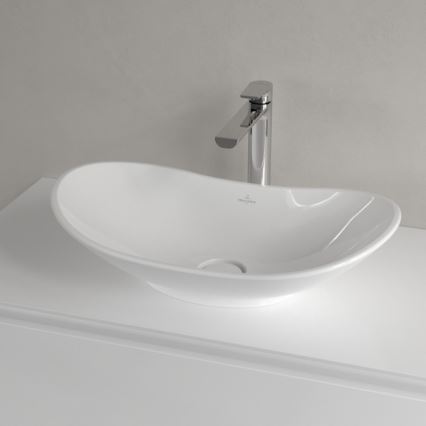 Villeroy & Boch 411060R1 - Aufsatzwaschbecken MY NATURE 61x36 cm Keramik/weiß