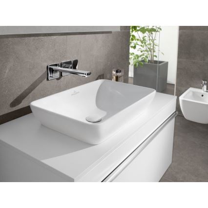 Villeroy & Boch 411355R1 - Aufsatzwaschbecken VENTICELLO 55,5 x 36 cm Keramik/weiß