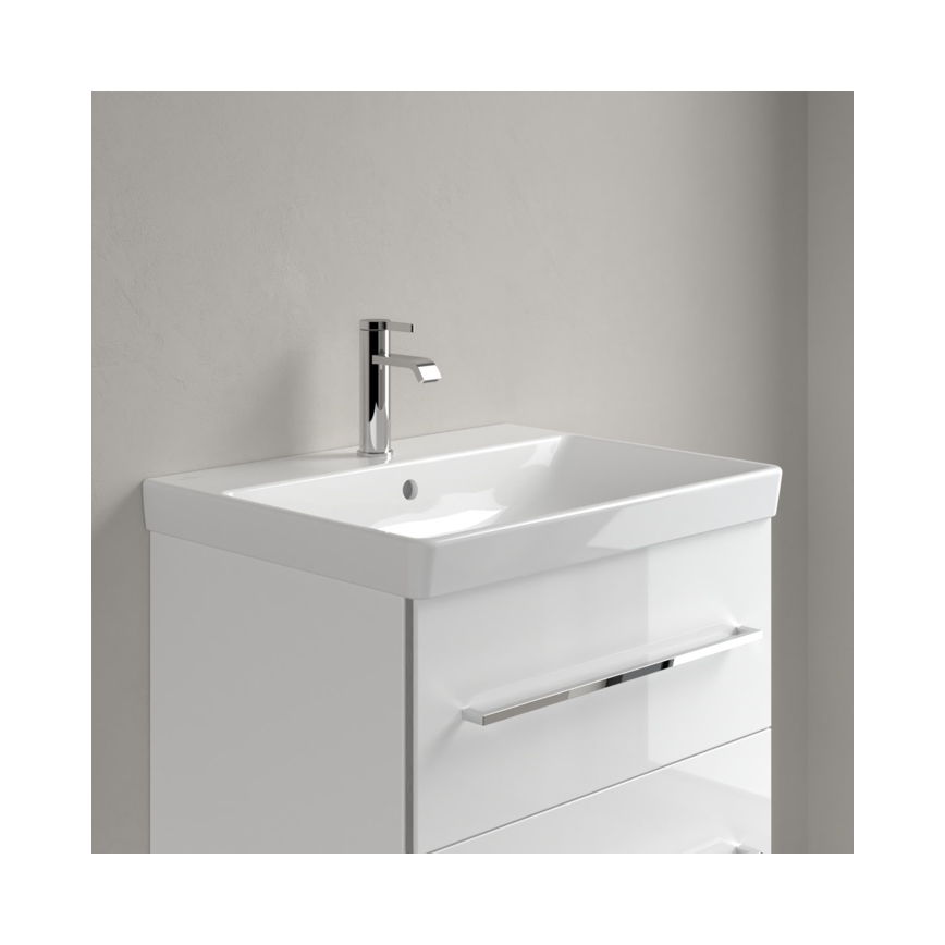 Villeroy & Boch 41586001 - Wandhängendes Waschbecken AVENTO 60x47 cm Keramik/weiß