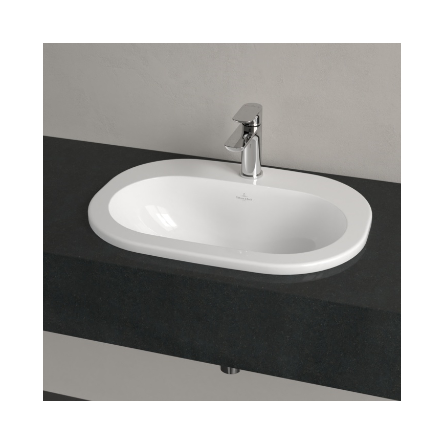 Villeroy & Boch 416156R1 - Einbauwaschbecken O.NOVO 56x41 cm Keramik/weiß