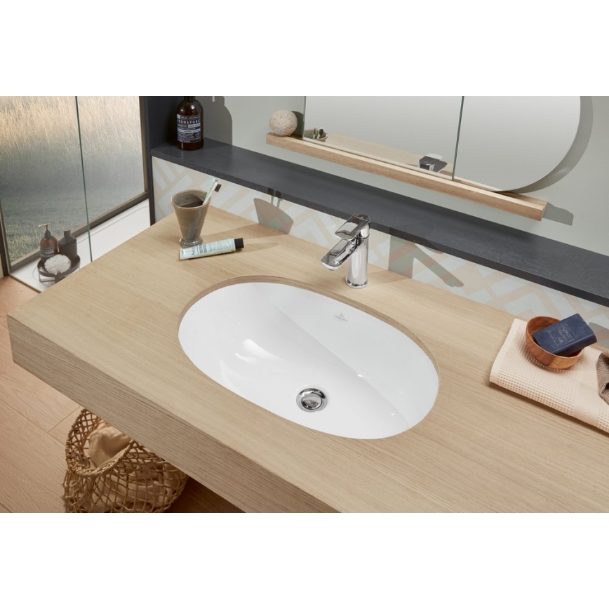 Villeroy & Boch 41625001 - Einbauwaschbecken O.NOVO 53x32 cm Keramik/weiß
