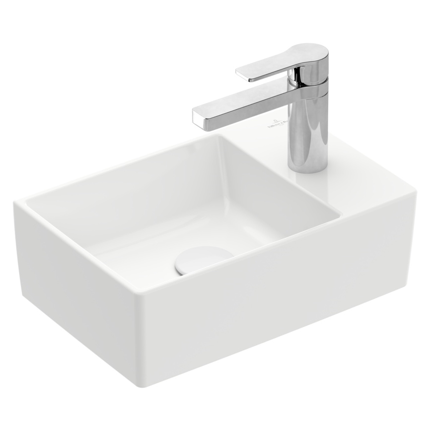 Villeroy & Boch 43234001 - Wandwaschbecken MEMENTO 40 x 26 cm, Keramik/weiß