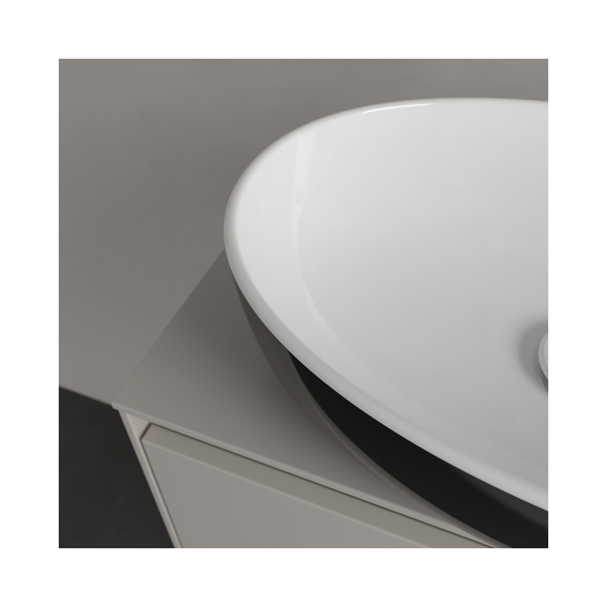 Villeroy & Boch 438848BCT8 - Einbauwaschbecken ARTIS 48 x 32,5 cm Keramik/Schwarz