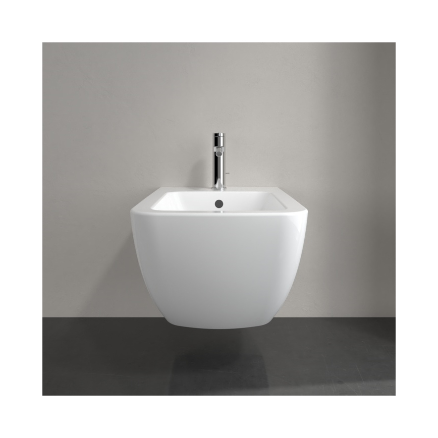 Villeroy & Boch 441100R1 - Wandhängendes Bidet VENTICELLO Keramik/weiß