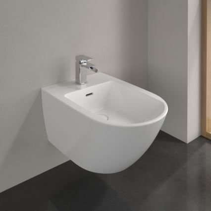 Villeroy & Boch 44700001 - Wandhängendes Bidet SUBWAY 3.0 Keramik/weiß