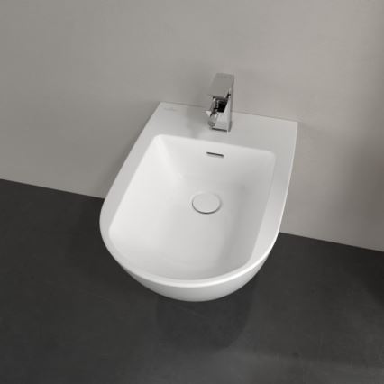 Villeroy & Boch 44700001 - Wandhängendes Bidet SUBWAY 3.0 Keramik/weiß
