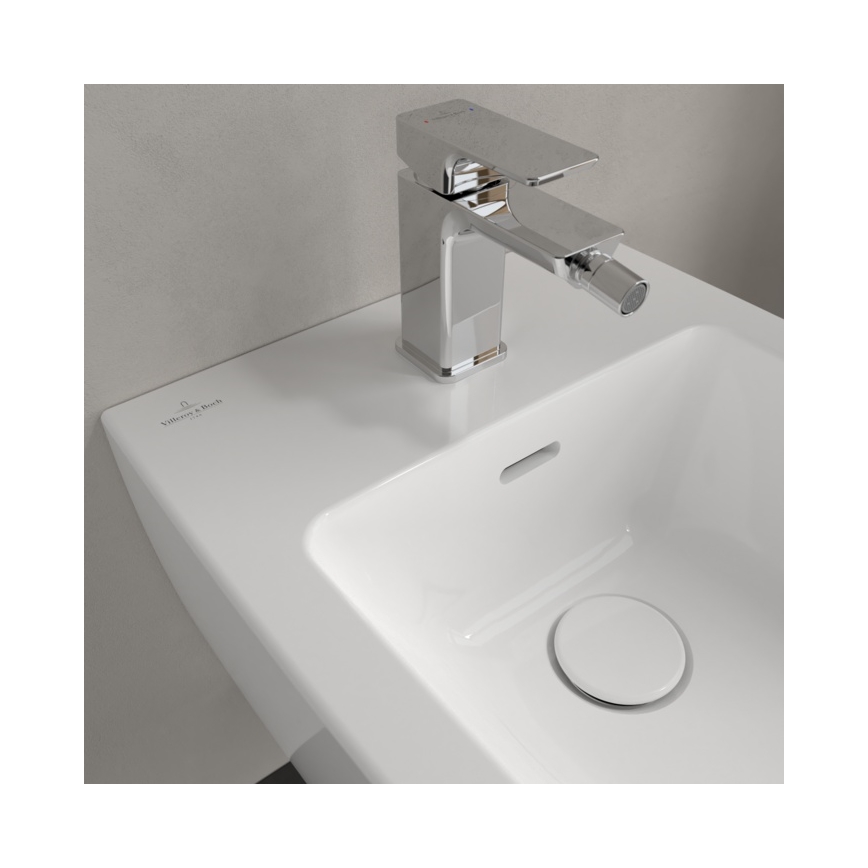 Villeroy & Boch 44700001 - Wandhängendes Bidet SUBWAY 3.0 Keramik/weiß