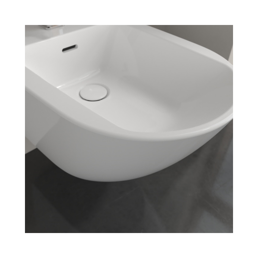 Villeroy & Boch 447000R1 - Wandhängendes Bidet SUBWAY 3.0 Keramik/weiß
