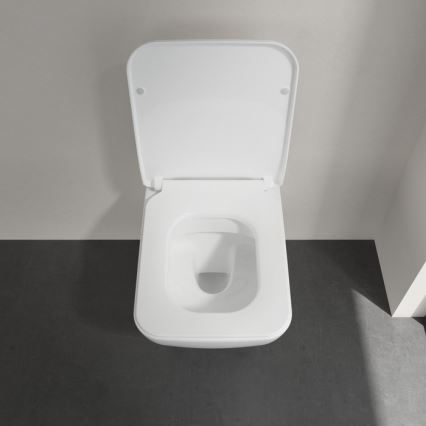Villeroy & Boch 4611RS01 - Wandhängendes WC mit SoftClose-Sitz VENTICELLO Keramik/weiß